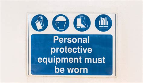 ppe signs   workplace  aid