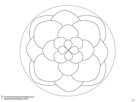 Colorindo A Turma Do Nicola Vamos Colorir Mandalas