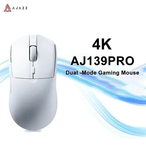 AJAZZ AJ139 Pro PAW3395 Wireless Mouse Gaming 4K 26000DPI 65g 2 4G USB