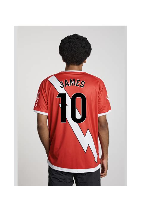 Dorsal James Umbro Rayo Vallecano Away Jersey