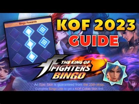 KOF BINGO EVENT 2023 GUIDE GET GUARANTEED EPIC SKIN KARINA KOF SKIN