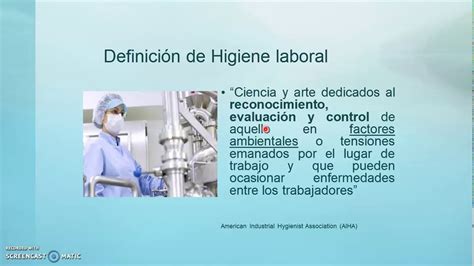 Higiene Laboral Conceptos Básicos En México Youtube