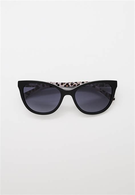 Очки солнцезащитные Love Moschino MOL072/S 7RM, цвет: черный ...