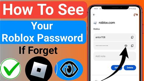 How To See Your Roblox Password In Mobile 2023 See Roblox Login