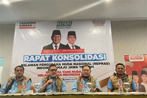 Relawan Pengusaha Muda Nasional Jateng Siap Menangkan Prabowo Gibran