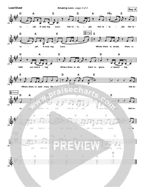 Amazing Love Sheet Music Pdf Vital Worship Praisecharts