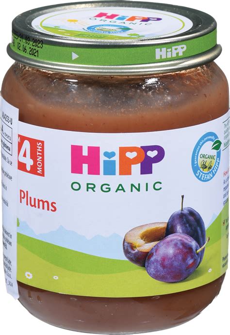 Hipp Organic Voćna Kašica šljiva Od 4 Meseca 125 G Dmrs