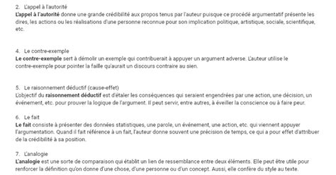 Procédés argumentatifs et explicatif Google Docs