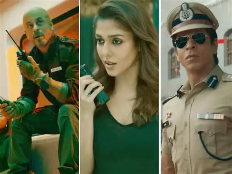 Jawan Trailer Shah Rukh Khans Anti Hero Goes All Out In Atlees