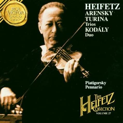 Heifetz Collection Vol Heifetz Piatgorsky Pennario Amazon Es