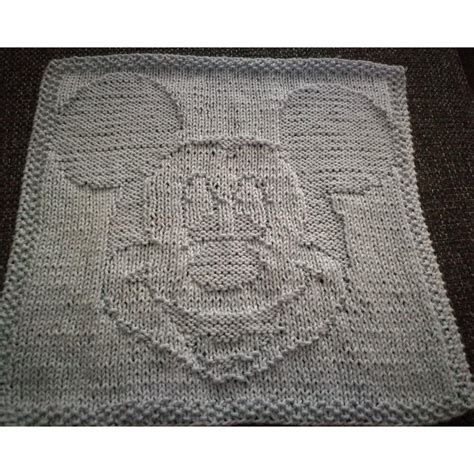 Mickey Mouse Klud Dischcloth Mickey Mouse Blanket Dishcloth