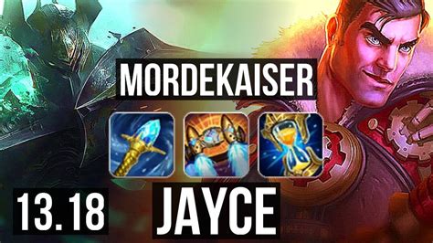 MORDEKAISER Vs JAYCE TOP 7 Solo Kills Legendary 700 Games NA