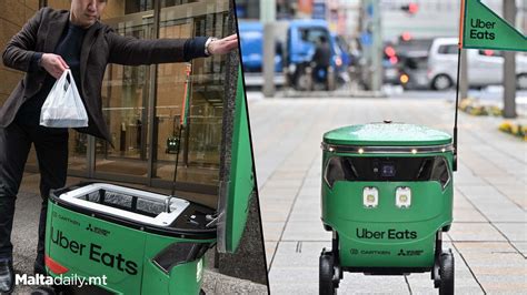 Uber Eats To Start Using Delivery Robots In Tokyo