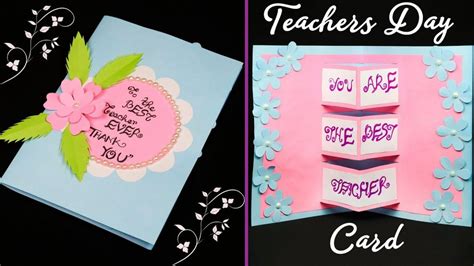 Teachers Day Card Beautiful And Easy | Bendera