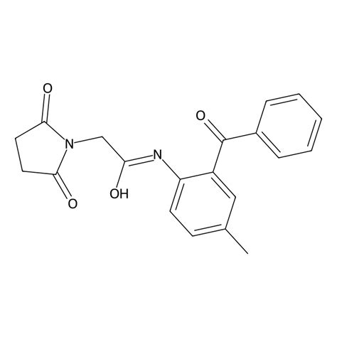 Buy N 2 Benzoyl 4 Methylphenyl 2 2 5 Dioxopyrrolidin 1 Yl Acetamide