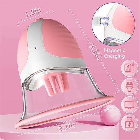 Nipple Sucking Vibrator Rotating Stimulation Breast Massage Sex Toys For Women Ebay