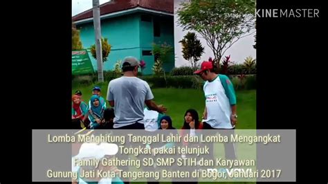 Lomba Menghitung Tanggal Lahir Dan Lomba Mengangkat Tongkat Pakai Jari