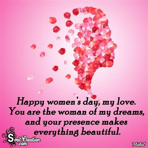 Happy Women’s Day Messages for Girlfriend - SmitCreation.com