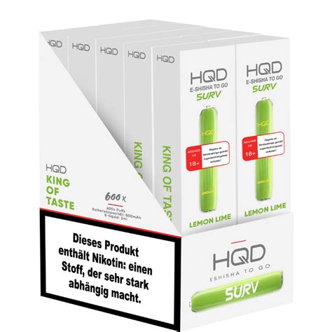 Hqd Vape Lemon Lime Er Pack