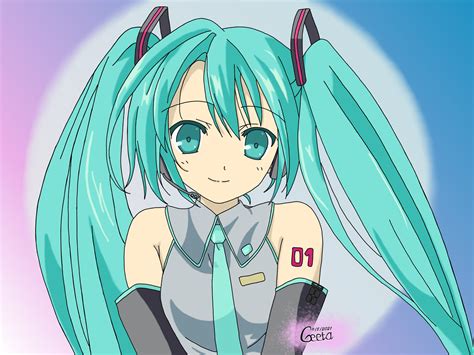 Geeta 💖 On Twitter Watashi Hatsune Miku~ 💙 Hatsunemiku Vocaloid