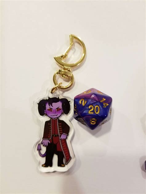 Mollymauk Lucien And Kingsley Tealeaf Acrylic Charms Etsy