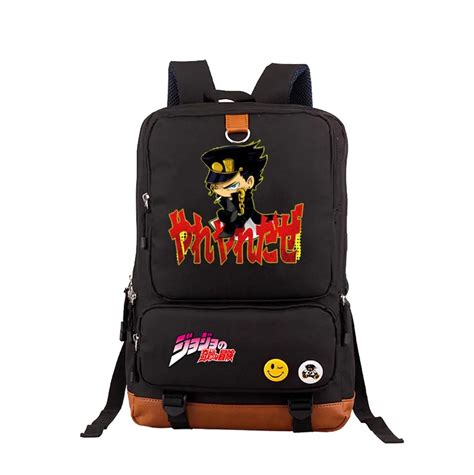 2019 Anime Jojo Bizarre Adventure Backpack Teenagers Shoulder Bag School Bookbag For Women Men