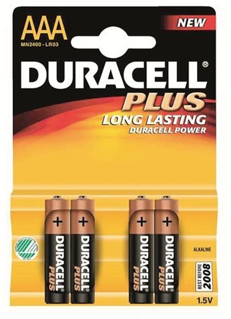 Duracell B PILA ALCALINA Power Plus AA K4 LR06 1 5V Cartabon