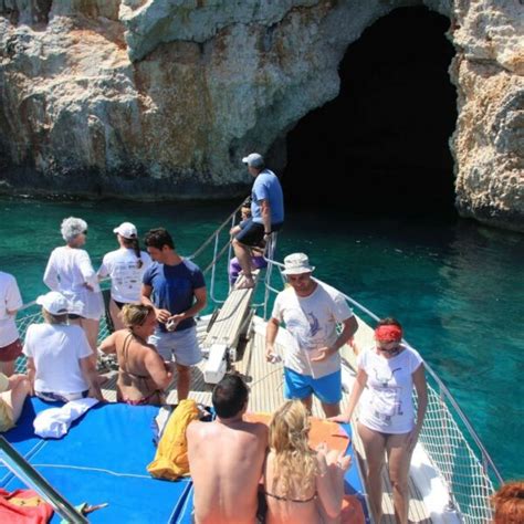 Antalya Wasserfall Bootsfahrt Duden Wasserfall Meereshöhlen