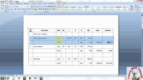 How To Move Table Rows Up And Down In Ms Word In Shortcut Youtube