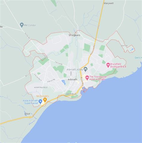 arbroath  towns  cities