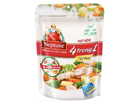 Hạt nêm 4 in 1 vị heo Neptune 380g giá tốt tại Bách hoá XANH