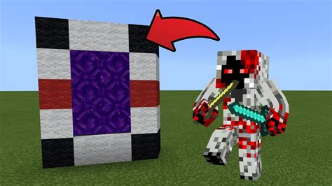 How To Make A Portal To The Entity 303 Dimension In Mcpe Minecraft Pe