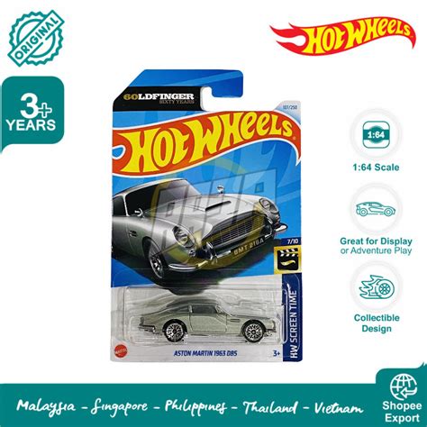 Jual Hot Wheels Aston Martin 1963 DBS Lot E 2024 Cvradit Shopee Indonesia