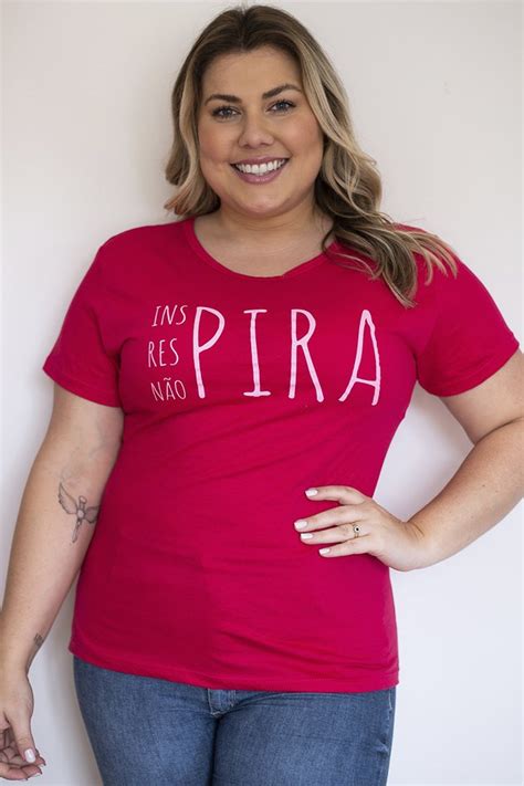 T Shirt Feminina Plus Size Beblast