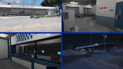 Mlo Sandy Shores Police Station Gta V Fivem Youtube