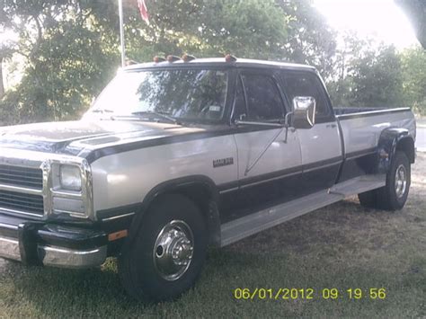 1993 Rare Dodge 4 Door Diesel Dually Classic Dodge Ram 3500 1993 For Sale