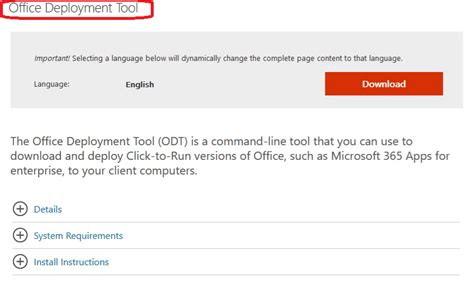 How To Use Office Deployment Tool To Download And Install Office Standard