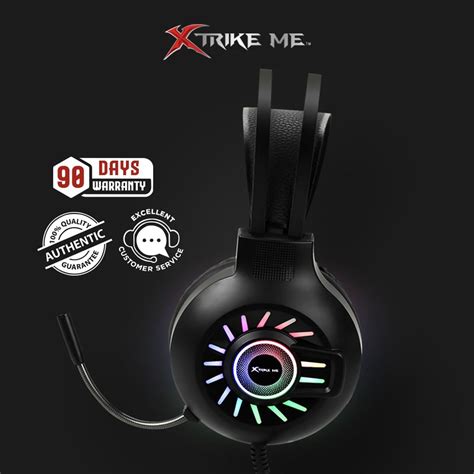 Xtrike Me Backlit Stereo Gaming Headset Gh Black Memoxpress Online