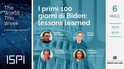 I Primi Giorni Di Biden Lessons Learned Ispi