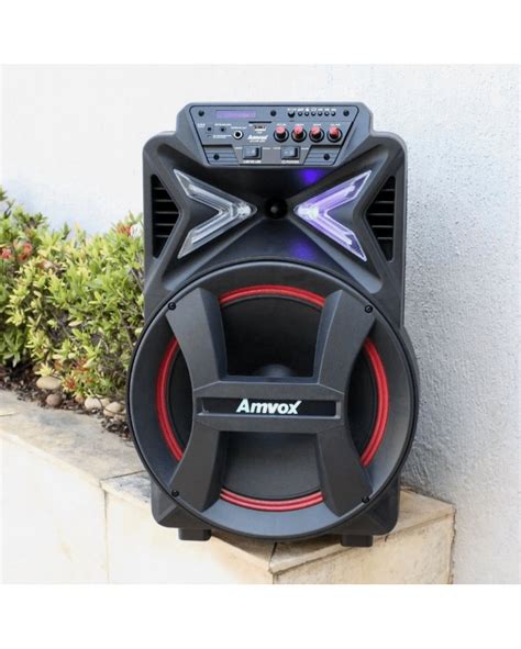 Riachuelo Caixa Amplificada Amvox Aca Strondo W Bluetooth Fm