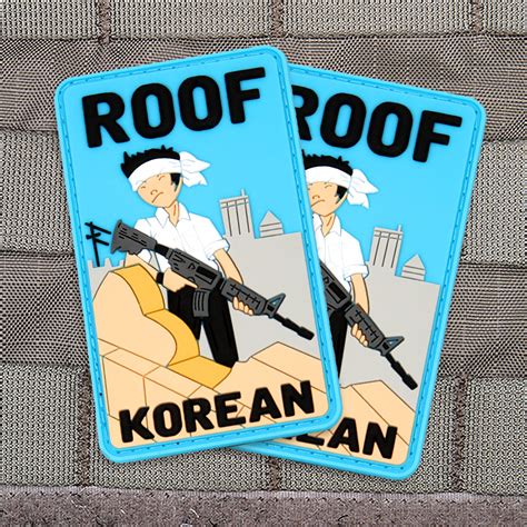 Roof Korean Morale Patch | Violent Little Machine Shop