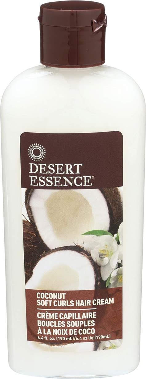 Desert Essence Soins pour cheveux frisés doux et brillants à la noix