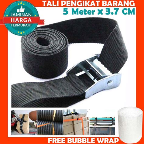 Jual Tali Pengikat Barang Mobil Motor Cargo Belt Strap Rope 5 Meter X 3