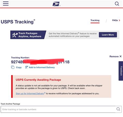 Getting a notification your order has ‘Shipped’ only to track it and