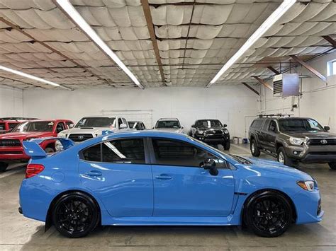 Subaru Wrx Sti Series Hyperblue Rare Awd By For Sale In