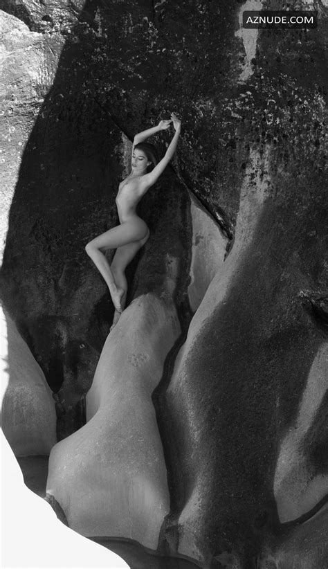 Chiara Bianchino Poses Fully Naked On A Cliff In A New Photoshoot By Marco Antonioli AZNude