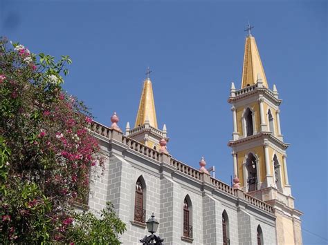 Cathedral In Old Town Mazatlan Cathedral Ferry Building San