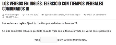 20 Recursos Para Practicar Los Tiempos Verbales En Inglés Edunomia 21