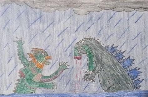 Godzilla vs The Kraken : r/Harryhausen