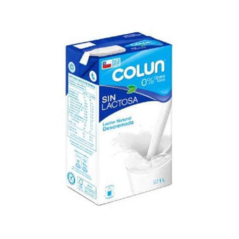 LECHE COLUN S LACT DES 12 X 1 LT VENTA MINIMA X CAJA Comercial Teba